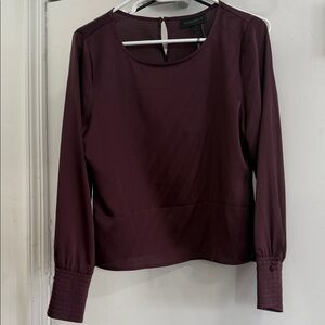 Donna Karan Deep Purple Blouse